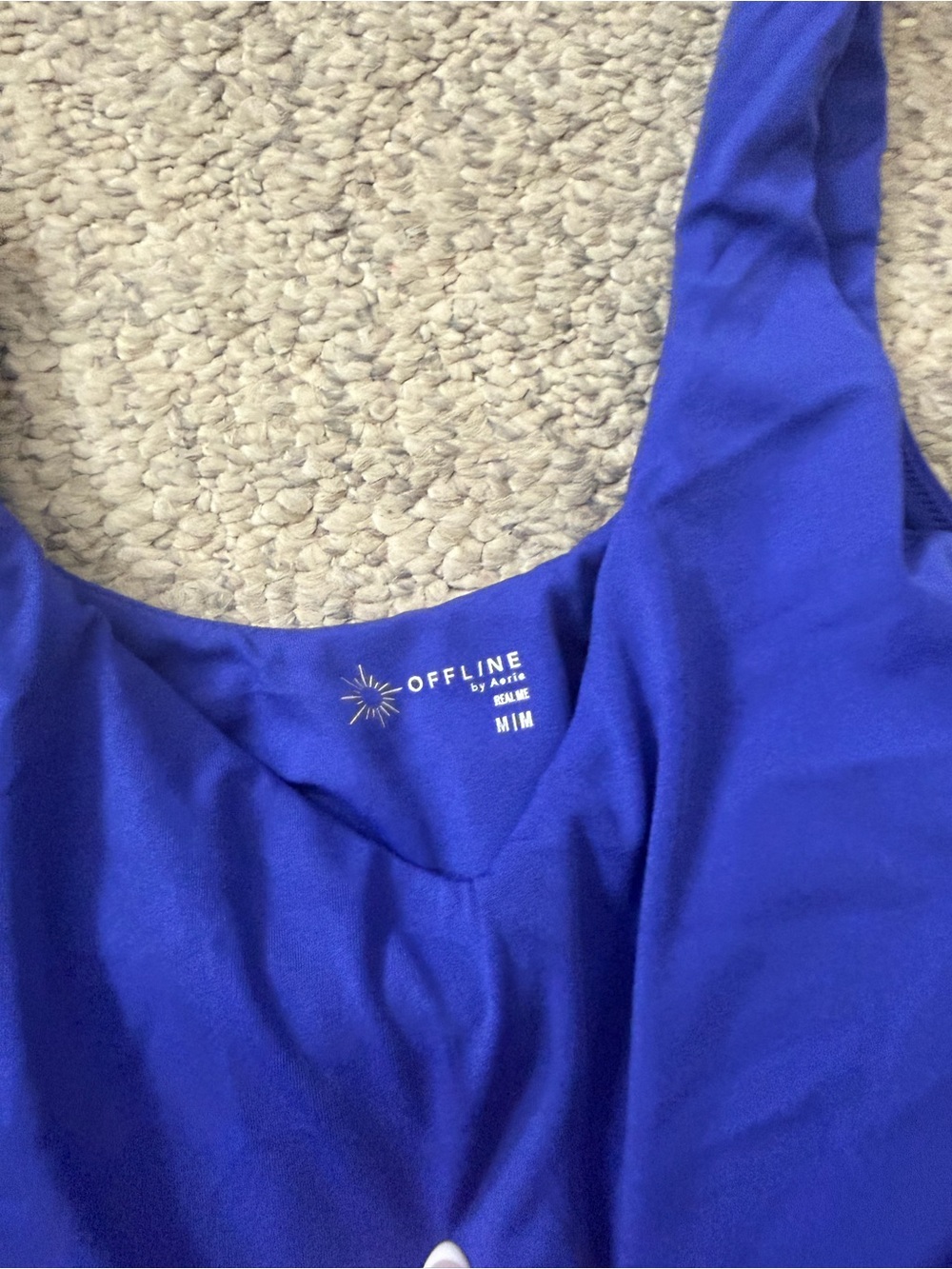 Not for sale OFFLINE by Aerie Real Me Blue Leggings & Sports Bra Set M not for - Picture 9 of 13